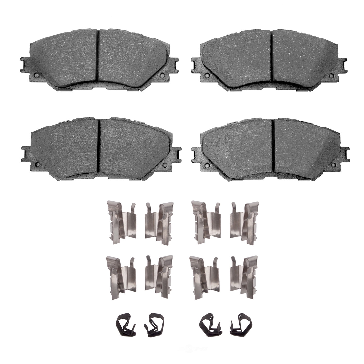 Dynamic Friction Company 1310-1210-01 DFC 3000 Ceramic Brake Pads and Hardware Kit