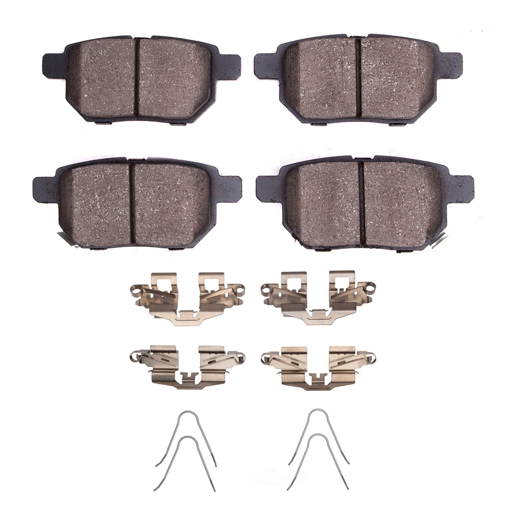 Dynamic Friction Company 1310-1423-01 DFC 3000 Ceramic Brake Pads and Hardware Kit