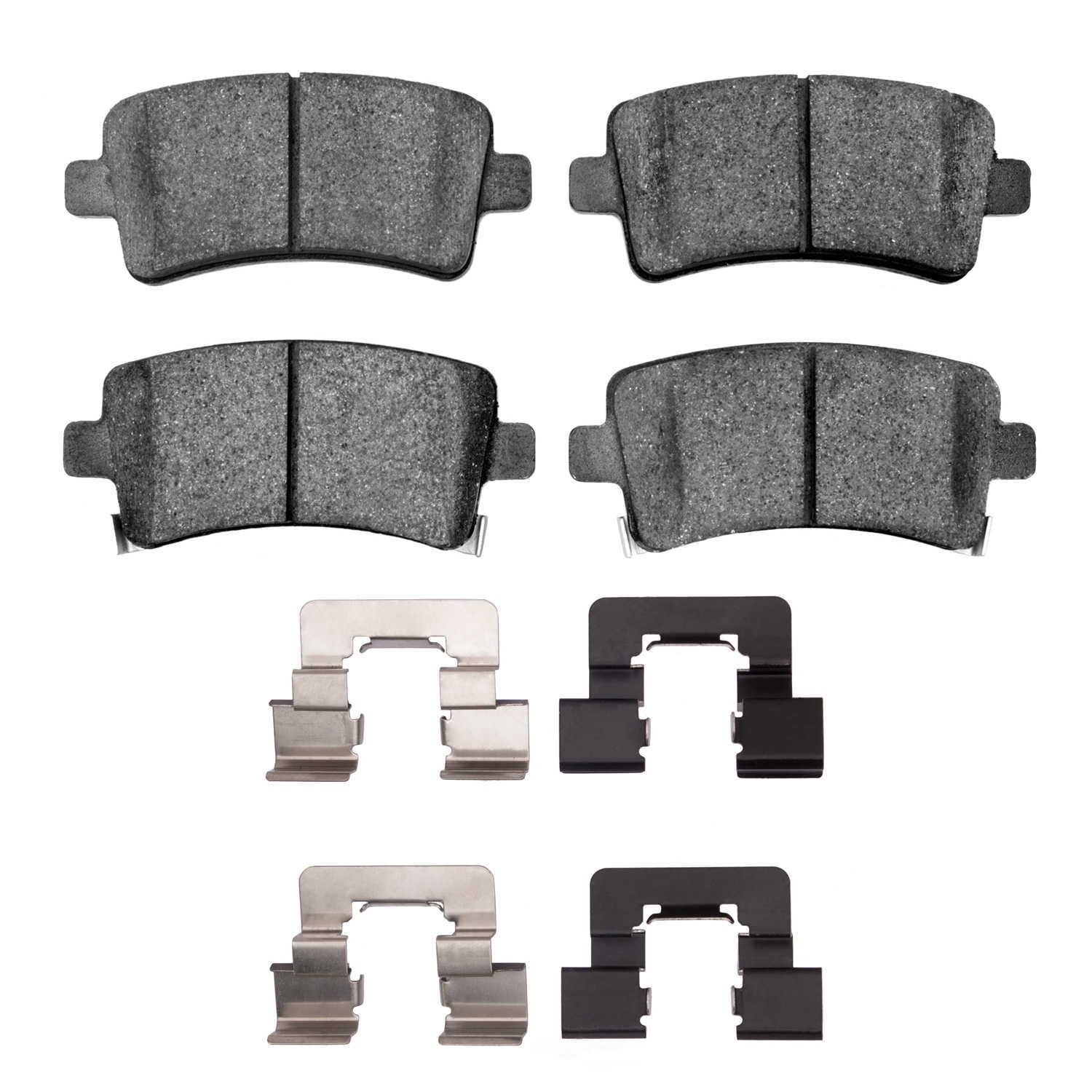 Dynamic Friction Company 1310-1430-02 DFC 3000 Ceramic Brake Pads and Hardware Kit