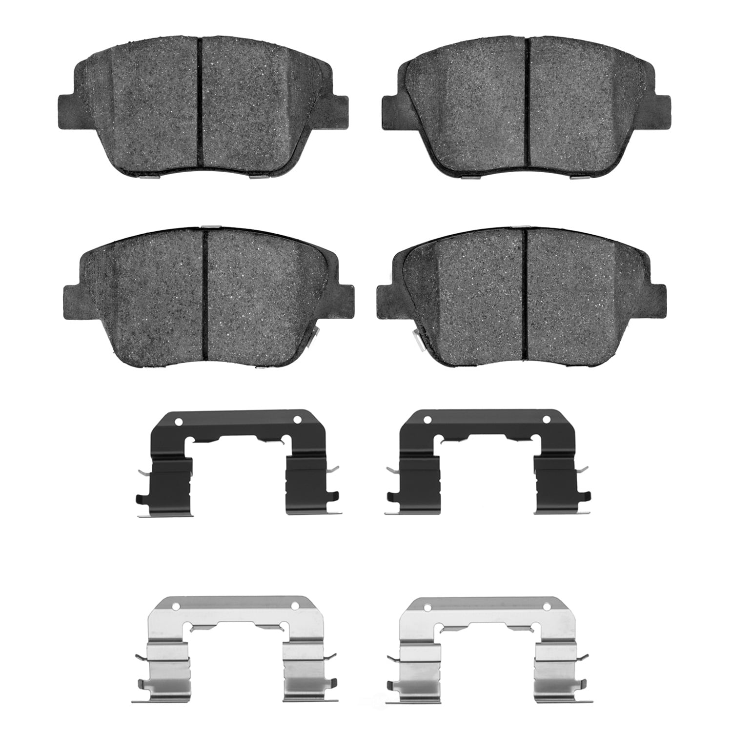 Dynamic Friction Company 1310-1444-01 DFC 3000 Ceramic Brake Pads and Hardware Kit