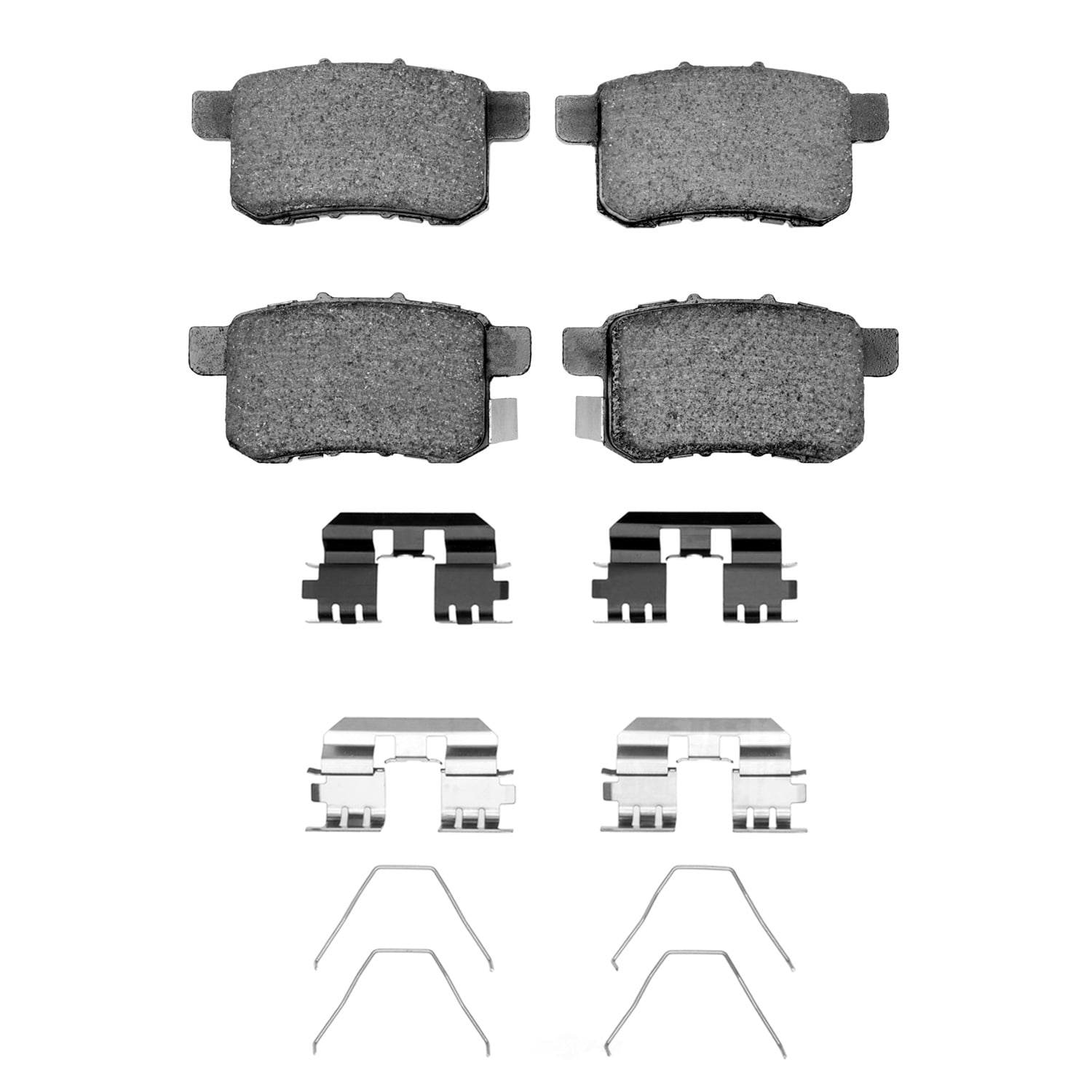 Dynamic Friction Company 1310-1451-01 DFC 3000 Ceramic Brake Pads and Hardware Kit