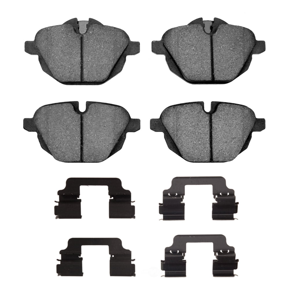 Dynamic Friction Company 1310-1473-01 DFC 3000 Ceramic Brake Pads and Hardware Kit