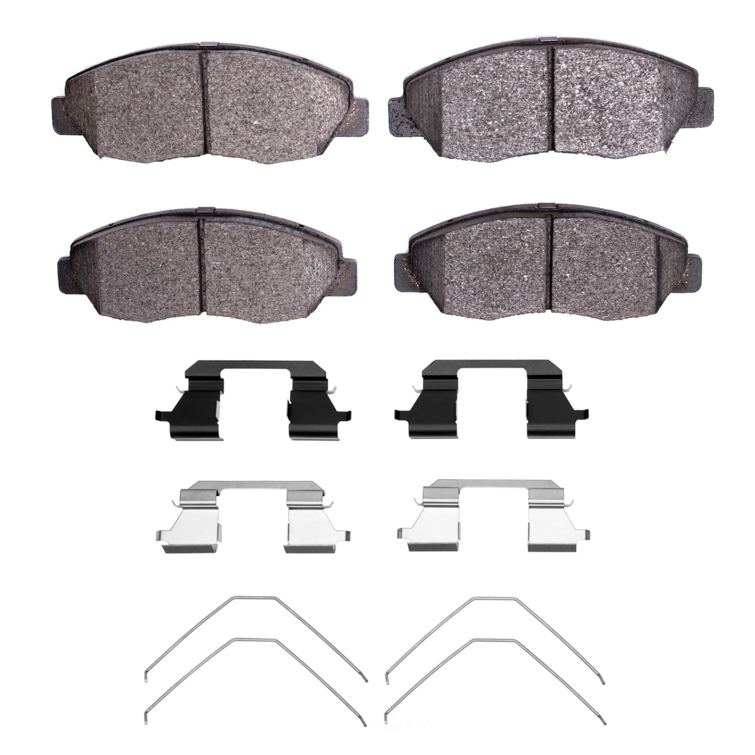 Dynamic Friction Company 1310-1578-01 DFC 3000 Ceramic Brake Pads and Hardware Kit