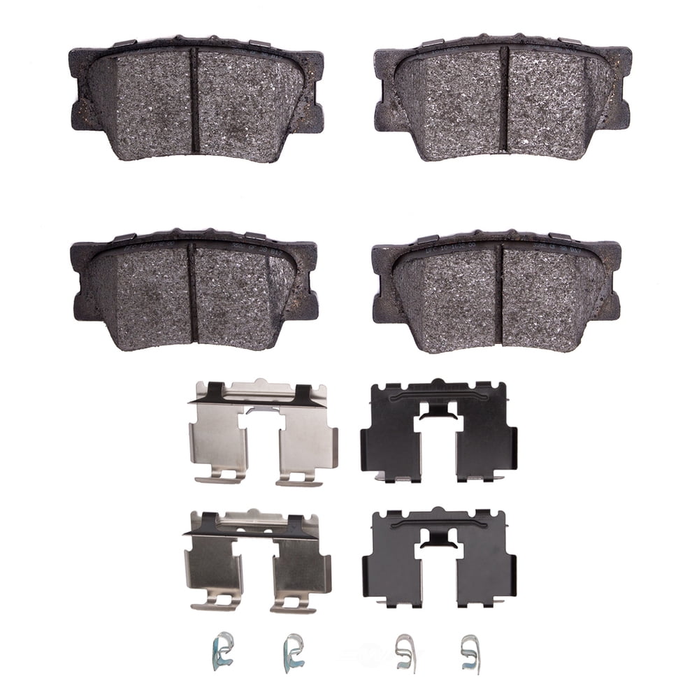 Dynamic Friction Company 1310-1632-02 DFC 3000 Ceramic Brake Pads and Hardware Kit