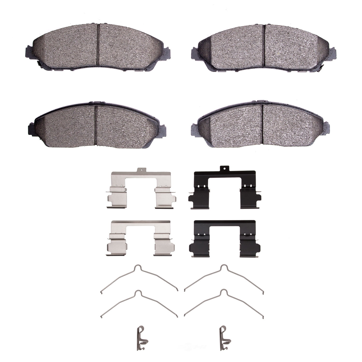 Dynamic Friction Company 1310-1723-01 DFC 3000 Ceramic Brake Pads and Hardware Kit