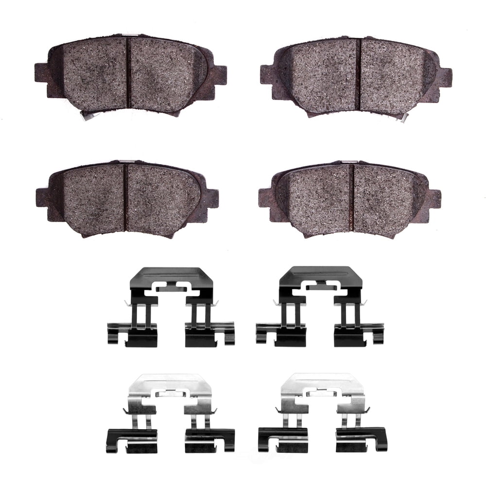 Dynamic Friction Company 1310-1729-01 DFC 3000 Ceramic Brake Pads and Hardware Kit
