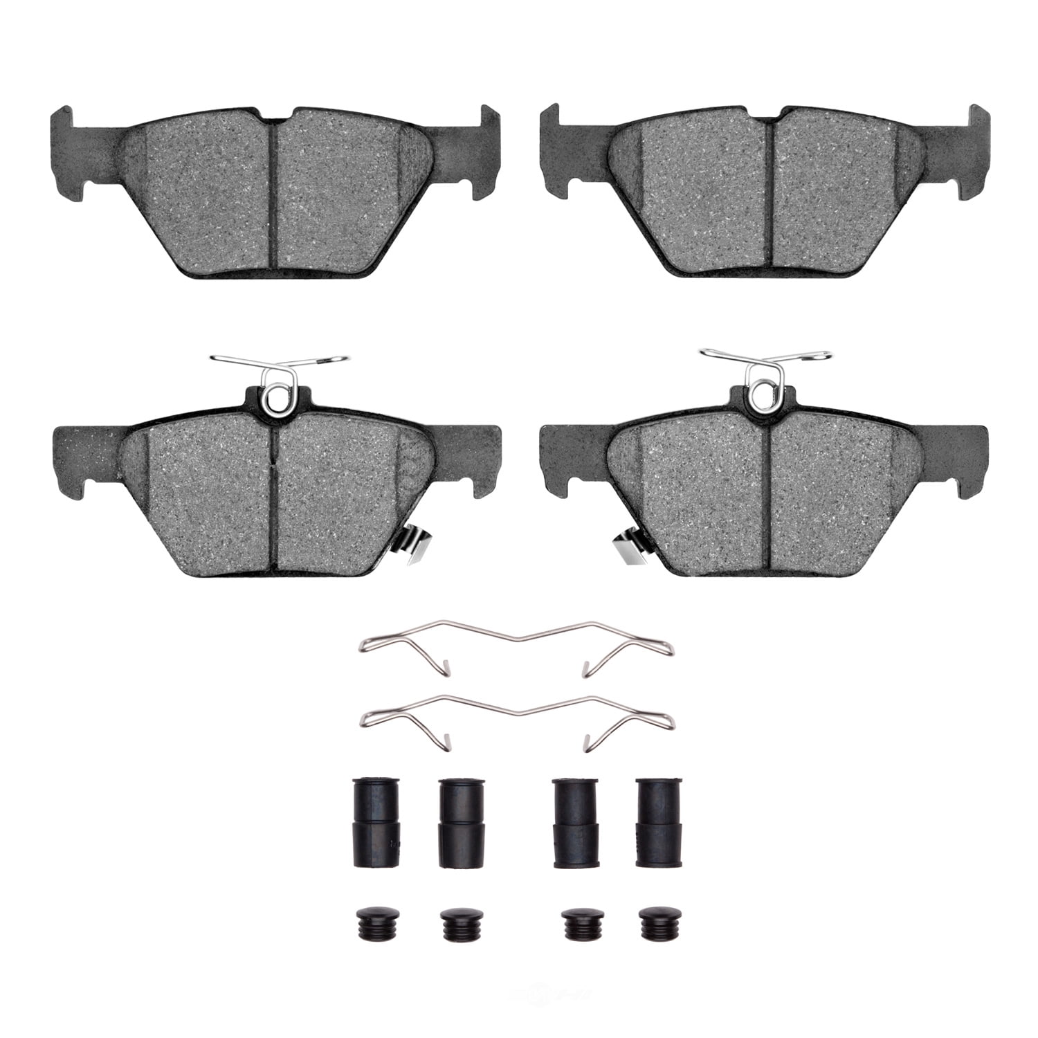 Dynamic Friction Company 1310-1808-01 DFC 3000 Ceramic Brake Pads and Hardware Kit