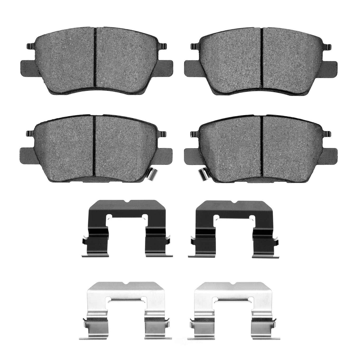 Dynamic Friction Company 1310-1844-01 DFC 3000 Ceramic Brake Pads and Hardware Kit