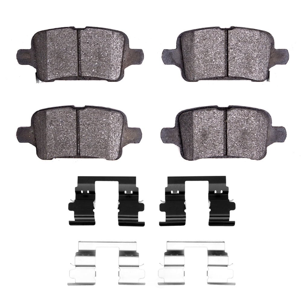 Dynamic Friction Company 1310-1857-01 DFC 3000 Ceramic Brake Pads and Hardware Kit
