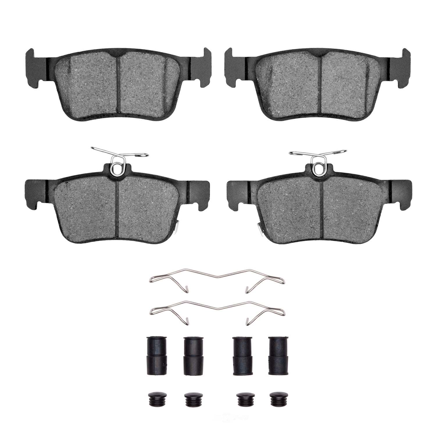Dynamic Friction Company 1310-1878-01 DFC 3000 Ceramic Brake Pads and Hardware Kit
