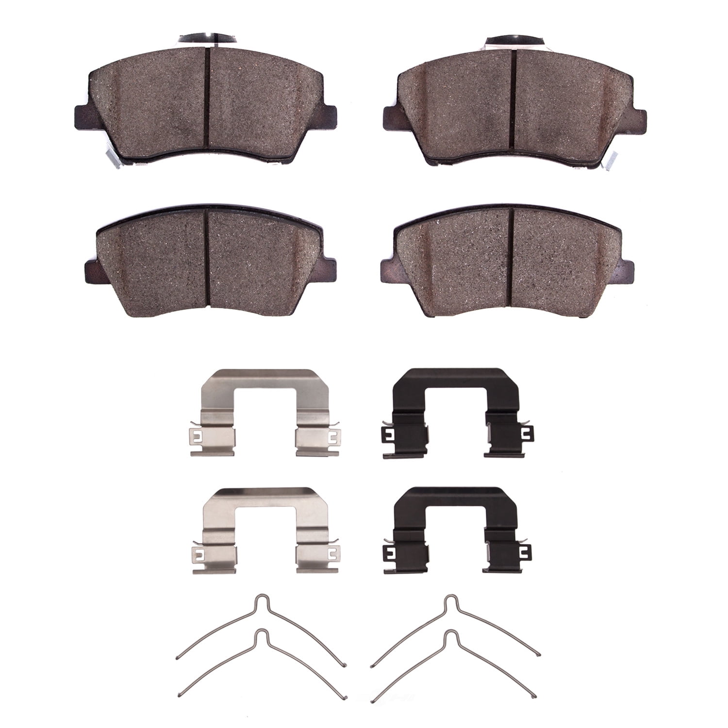 Dynamic Friction Company 1310-1912-01 DFC 3000 Ceramic Brake Pads and Hardware Kit