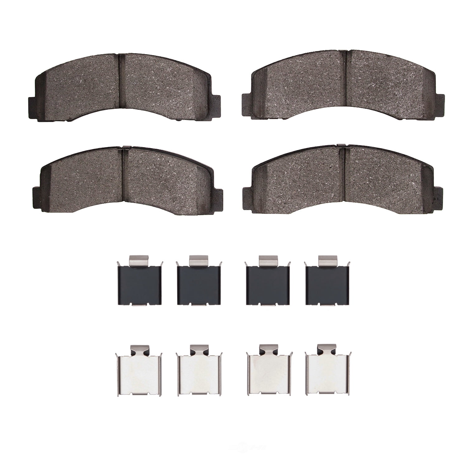 Dynamic Friction Company 1310-2087-01 DFC 3000 Ceramic Brake Pads and Hardware Kit