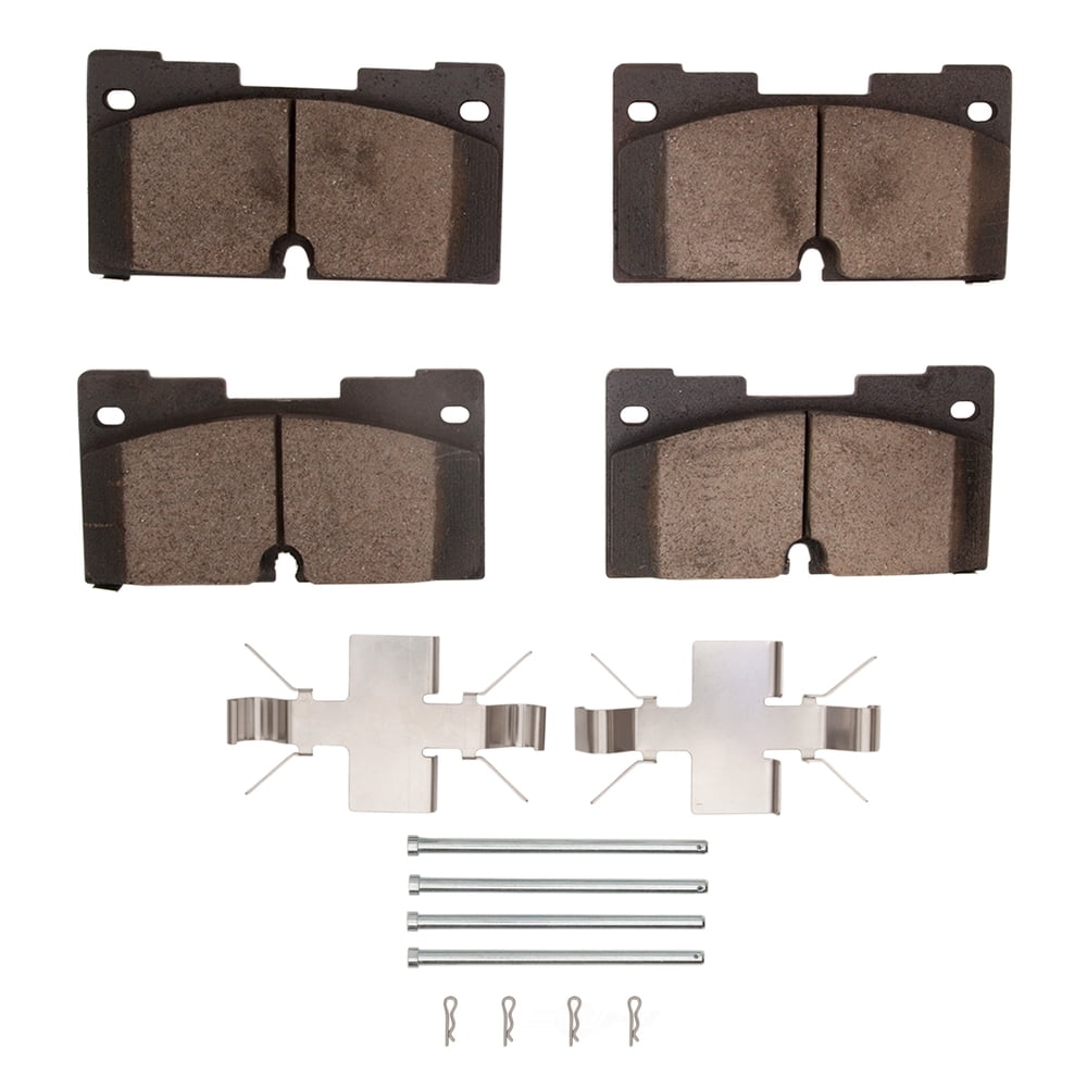 Dynamic Friction Company 1310-2173-01 DFC 3000 Ceramic Brake Pads and Hardware Kit