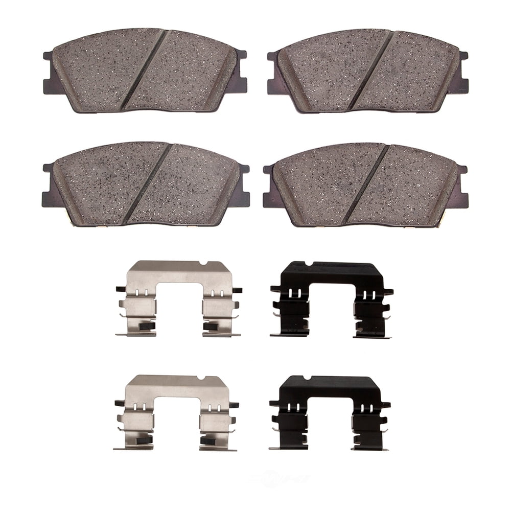 Dynamic Friction Company 1310-2285-01 DFC 3000 Ceramic Brake Pads and Hardware Kit