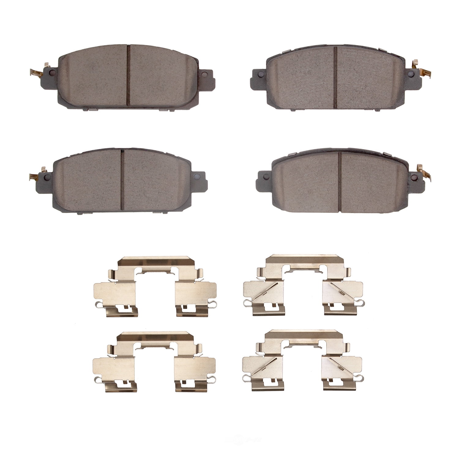 Dynamic Friction Company 1310-2310-01 DFC 3000 Ceramic Brake Pads and Hardware Kit