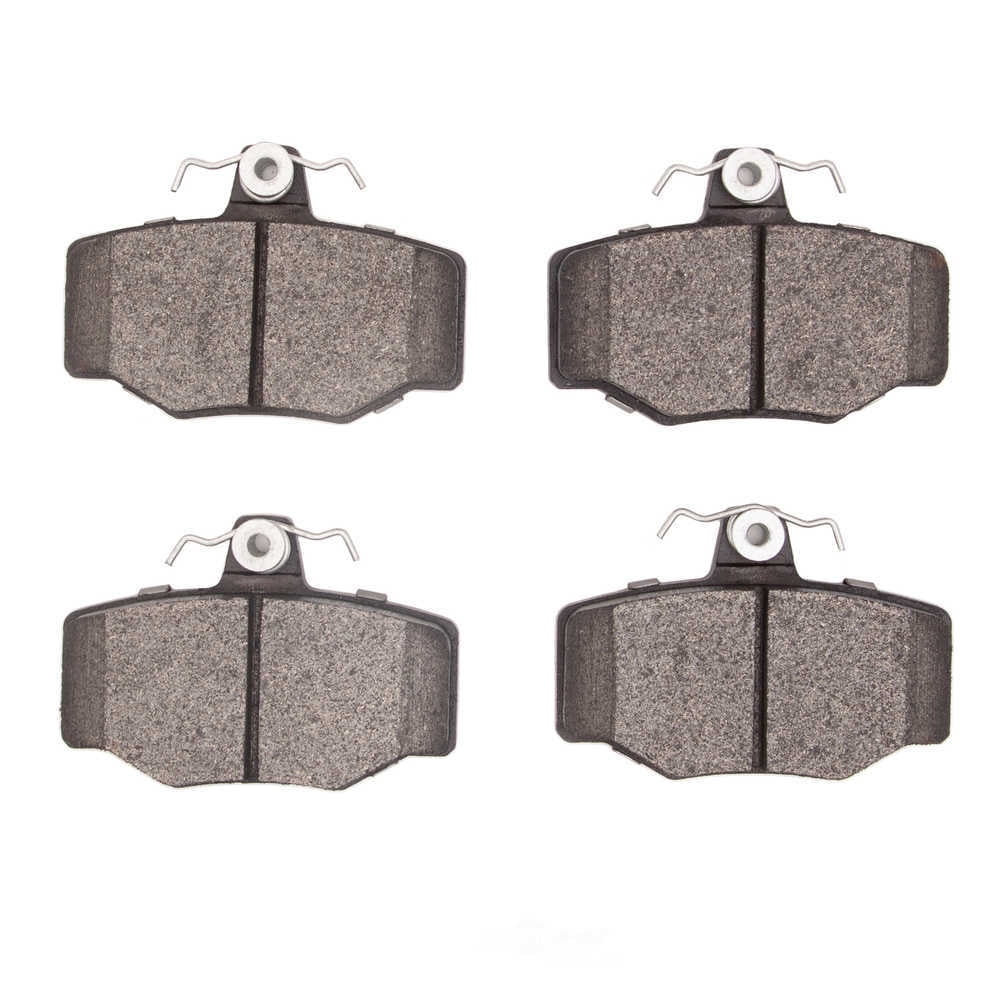 Dynamic Friction Company 1311-1187-09 DFC 3000 Semi-Metallic Brake Pads and Hardware Kit