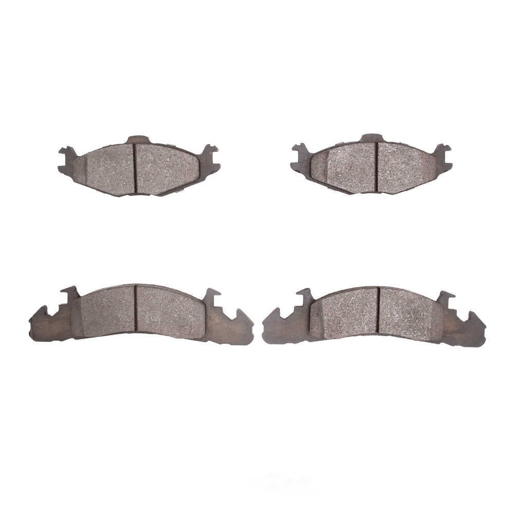 Dynamic Friction Company 1551-0259-00 DFC 5000 Advanced Brake Pads - Semi Metallic - OE Equivalent