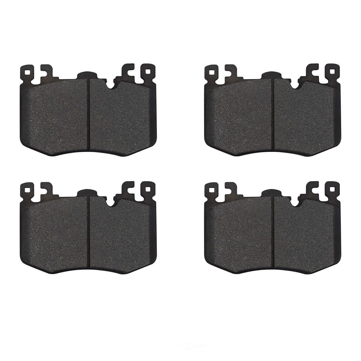 Dynamic Friction Company 1551-2431-00 DFC 5000 Advanced Brake Pads - Low Metallic - OE Equivalent