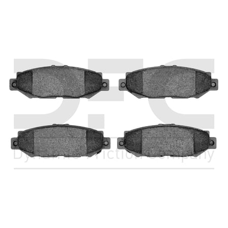 Dynamic Friction Company 3000 Ceramic Brake Pads 1310-0572-00-Rear Set For 1992-2000 Lexus SC300, 1992-2000 Lexus SC400, 1993-1997 Lexus GS300, 1993-1998 Toyota Supra