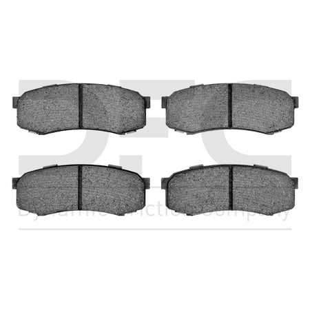 Dynamic Friction Company 3000 Ceramic Brake Pads 1310-0606-00-Rear Set