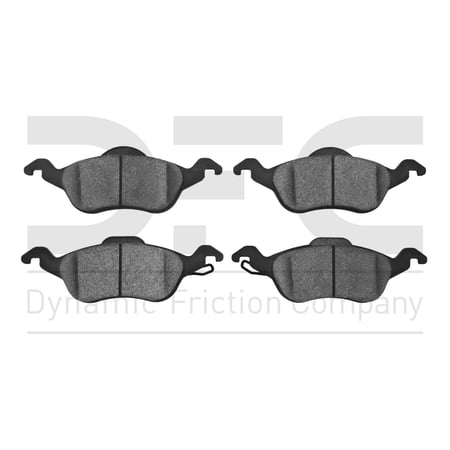 Dynamic Friction Company 3000 Ceramic Brake Pads 1310-0816-00-Front Set For 2000-2004 Ford Focus