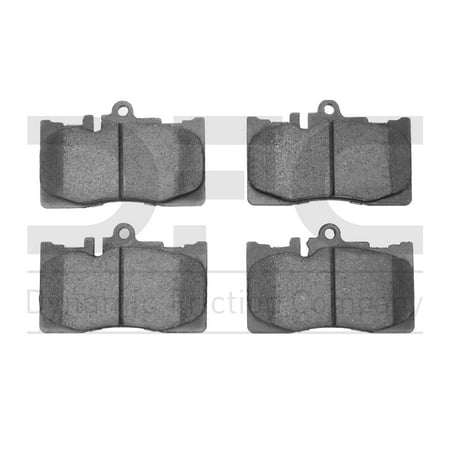 Dynamic Friction Company 3000 Ceramic Brake Pads 1310-0870-00-Front Set For 2001-2006 Lexus LS430