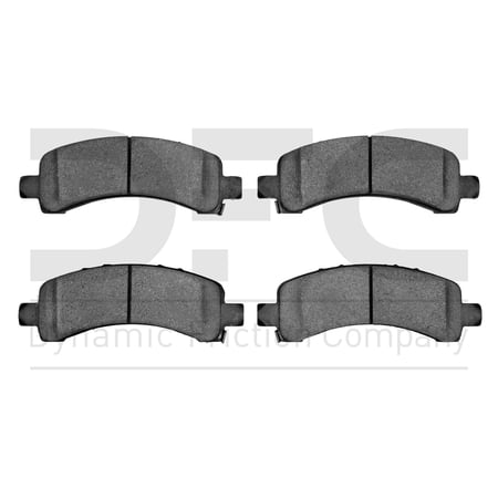 Dynamic Friction Company 3000 Ceramic Brake Pads 1310-0974-10-Rear Set