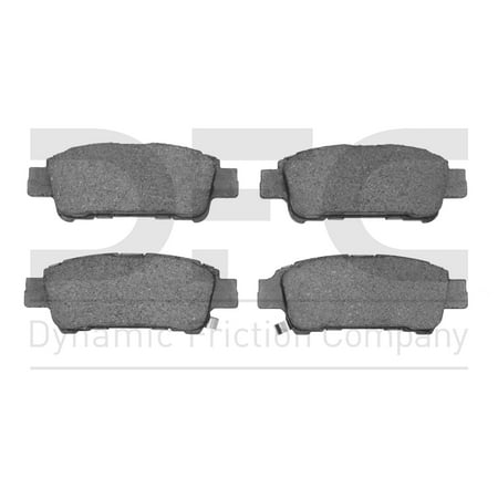 Dynamic Friction Company 3000 Ceramic Brake Pads 1310-0995-00-Rear Set For 2004-2010 Toyota Sienna