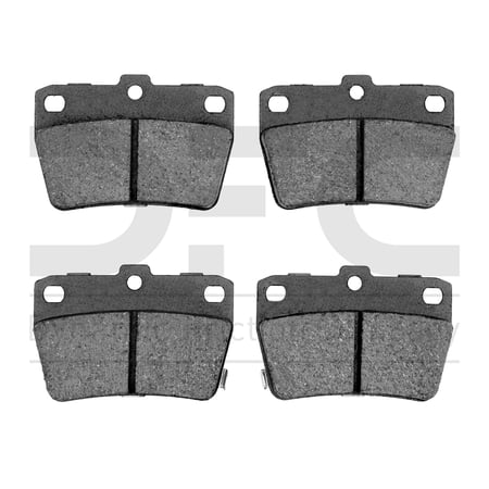 Dynamic Friction Company 3000 Ceramic Brake Pads 1310-1051-00-Rear Set For 2004-2005 Toyota RAV4