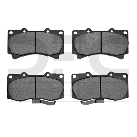 Dynamic Friction Company 3000 Ceramic Brake Pads 1310-1119-00-Front Set For 2006-2010 Hummer H3, 2009-2010 Hummer H3T