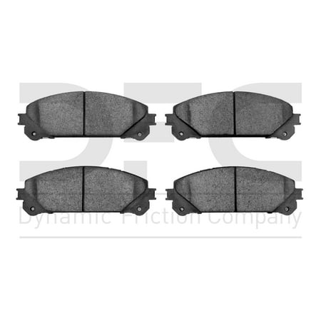 Dynamic Friction Company 3000 Ceramic Brake Pads 1310-1324-00-Front Set