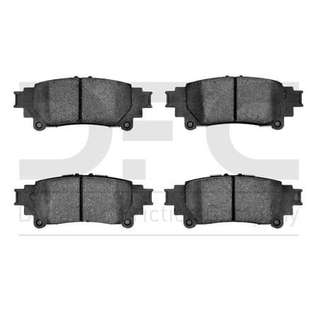 Dynamic Friction Company 3000 Ceramic Brake Pads 1310-1391-10-Rear Set