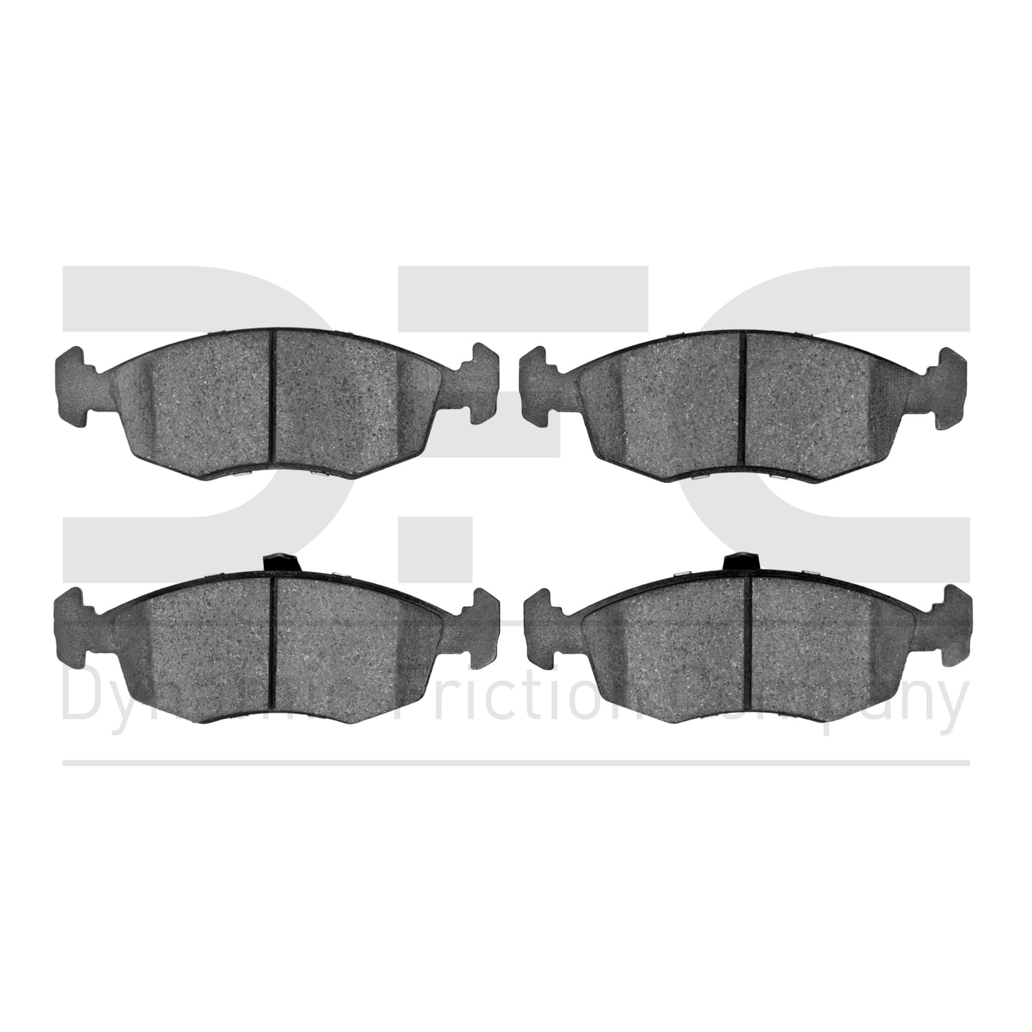 Dynamic Friction Company 3000 Ceramic Brake Pads 1310-1538-00-Front Set Compatible For 2015-2017 DODGE/RAM RAM 700 For 2015-2017 Ram 700