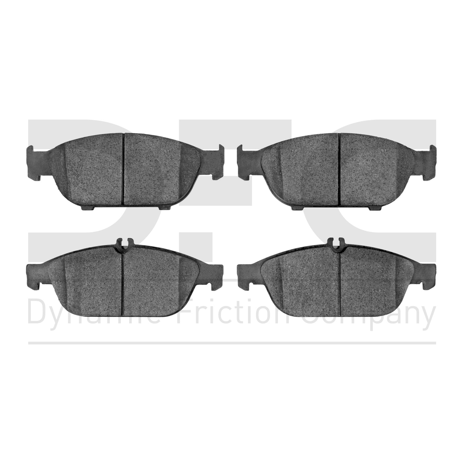 Dynamic Friction Company 3000 Ceramic Brake Pads 1310-1652-00-Front Set For 2012-2014 Mercedes-Benz E550
