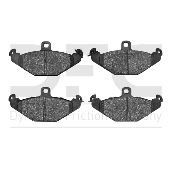 Dynamic Friction Company 3000 Semi-Metallic Brake Pads 1311-0491-10-Rear Set For 1997-2004 Lotus Esprit, 2005-2011 Lotus Elise, 2006-2011 Lotus Exige, 2008-2011 Tesla Roadster