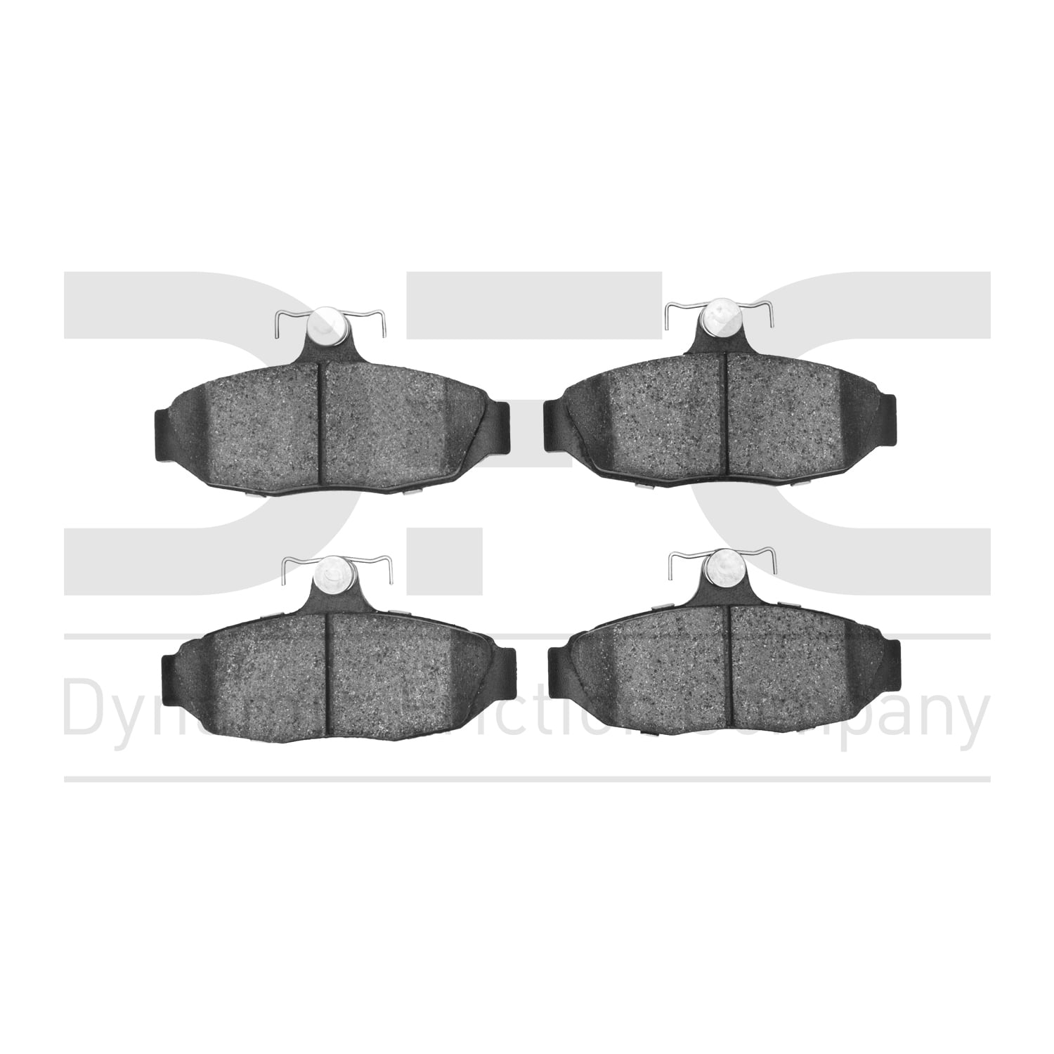 Dynamic Friction Company 3000 Semi-Metallic Brake Pads 1311-0545-00-Rear Set