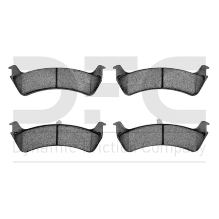 Dynamic Friction Company 3000 Semi-Metallic Brake Pads 1311-0667-00-Rear Set For 1995-2001 Ford Explorer, 1997-2001 Mercury Mountaineer, 2001-2002 Ford Explorer Sport