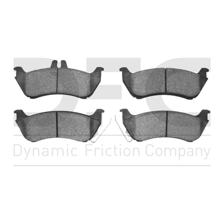 Dynamic Friction Company 3000 Semi-Metallic Brake Pads 1311-0875-00-Rear Set For 1998-2003 Mercedes-Benz ML320, 1999 Mercedes-Benz ML430, 2003-2005 Mercedes-Benz ML350