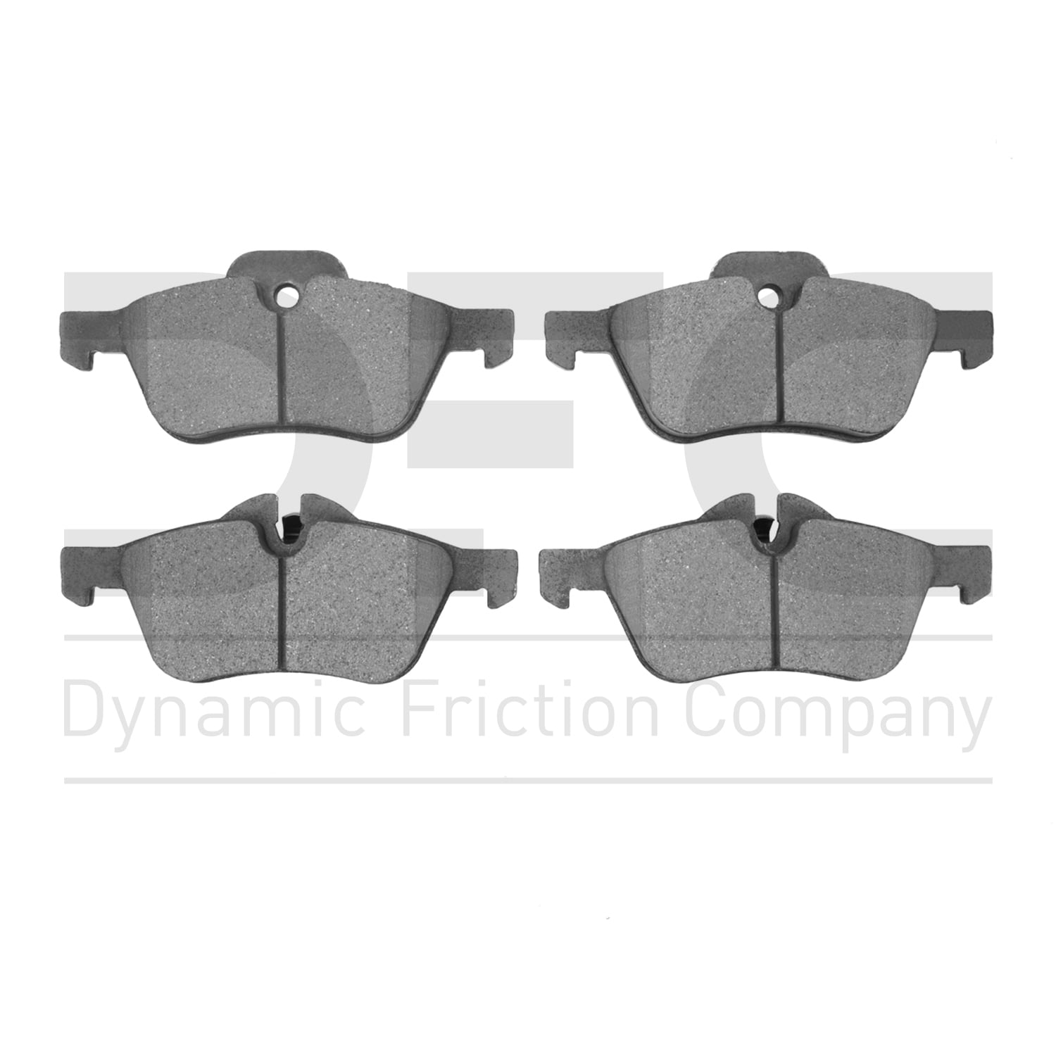 Dynamic Friction Company 3000 Semi-Metallic Brake Pads 1311-0939-00-Front Set For 2002-2008 Mini Cooper