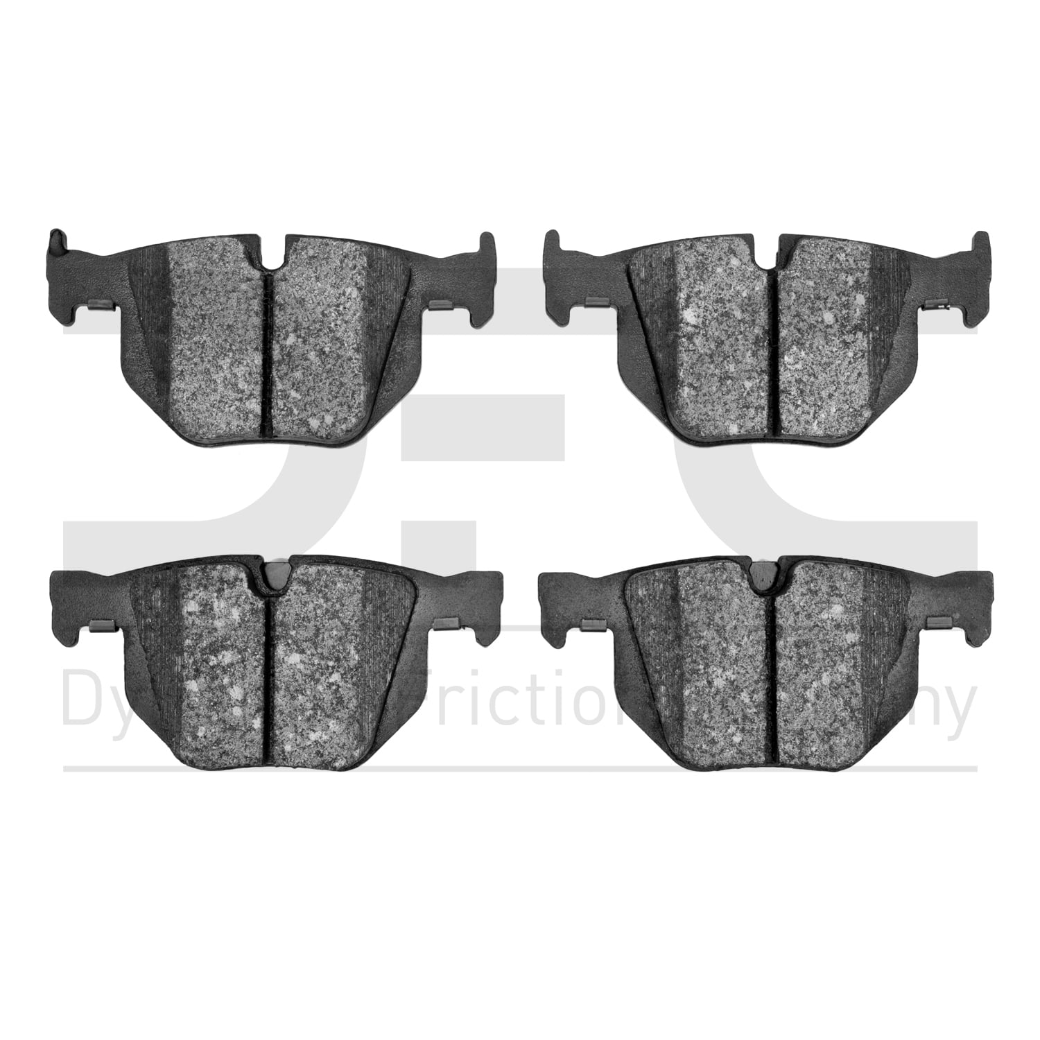 Dynamic Friction Company 3000 Semi-Metallic Brake Pads 1311-1042-00-Rear Set For 2007-2018 BMW X5, 2008-2019 BMW X6