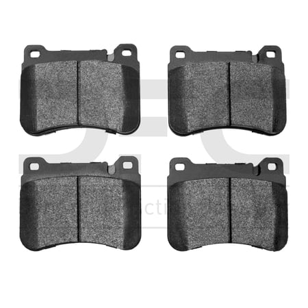 Dynamic Friction Company 3000 Semi-Metallic Brake Pads 1311-1121-00-Front Set