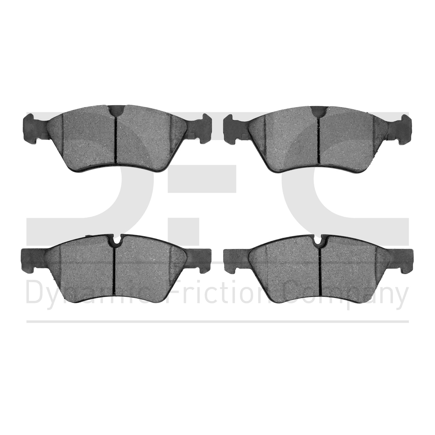 Dynamic Friction Company 3000 Semi-Metallic Brake Pads 1311-1123-00-Front Set