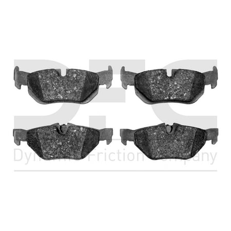 Dynamic Friction Company 3000 Semi-Metallic Brake Pads 1311-1267-00-Rear Set