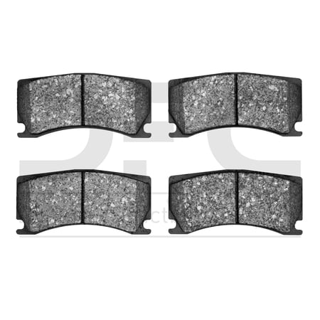 Dynamic Friction Company 3000 Semi-Metallic Brake Pads 1311-1356-00-Front or Rear Set For 2008-2009 Jaguar XKR, 2020 Peugeot 308