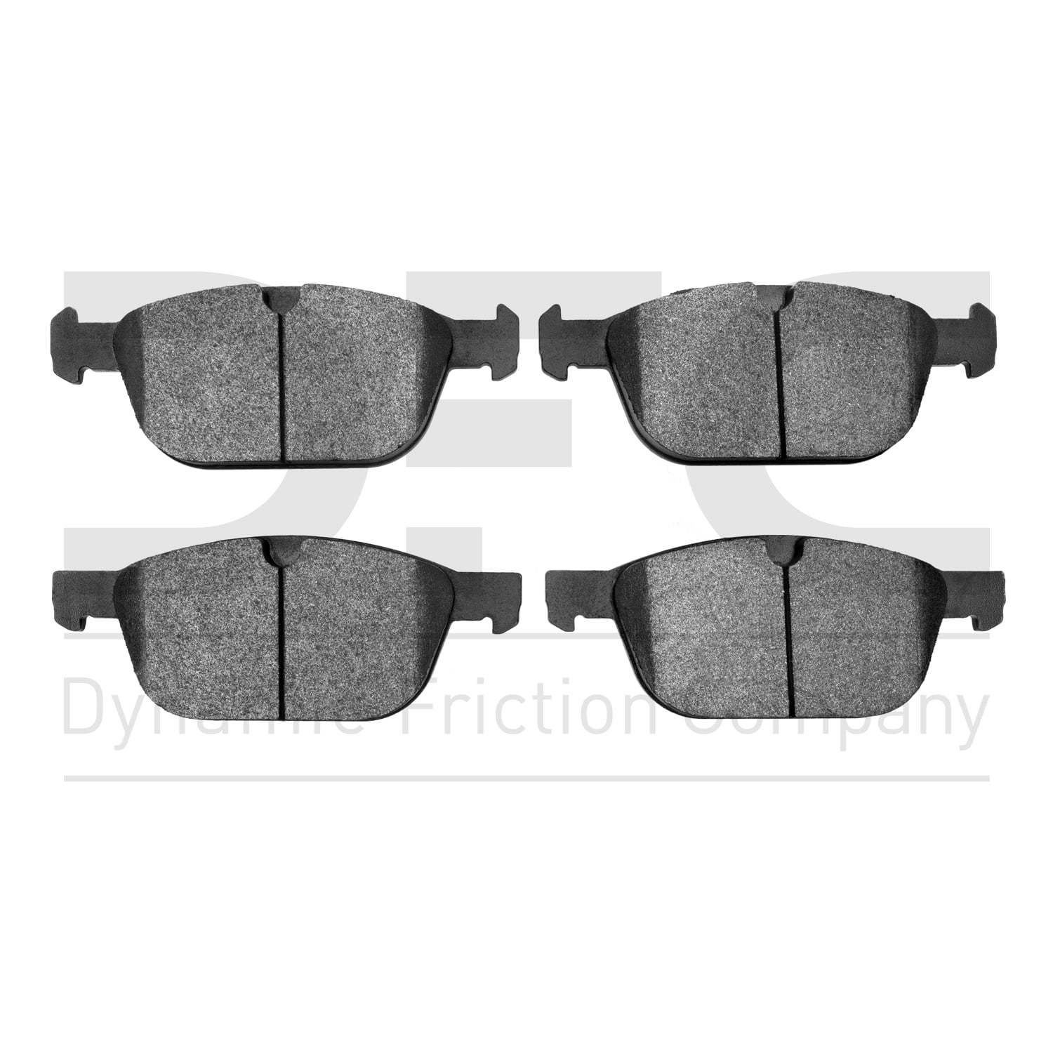 Dynamic Friction Company 3000 Semi-Metallic Brake Pads 1311-1412-00-Front Set For 2003-2014 Volvo XC90, 2010-2016 Volvo XC60