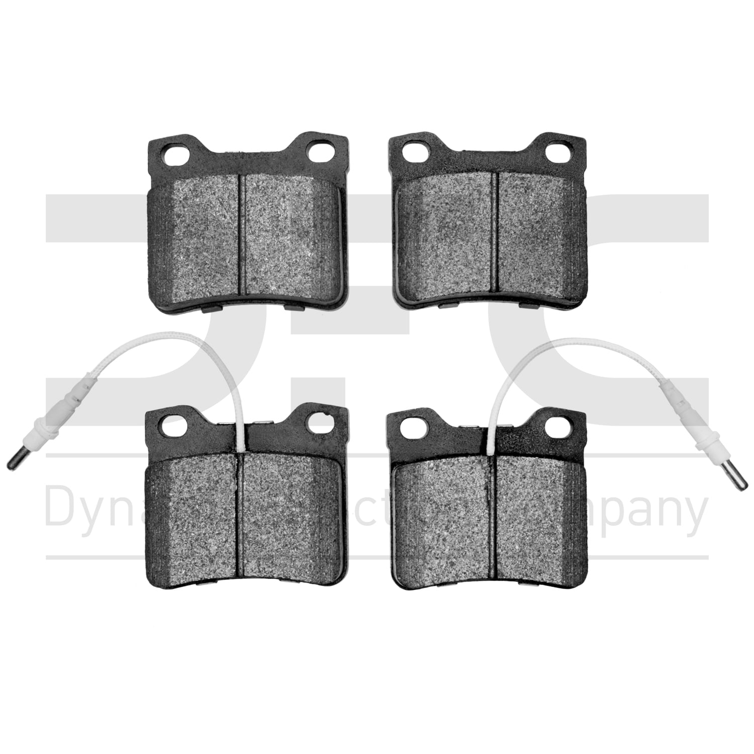 Dynamic Friction Company 3000 Semi-Metallic Brake Pads 1311-1480-00 Compatible For 2001-2007 PEUGEOT 607 For 2002-2007 Peugeot 607