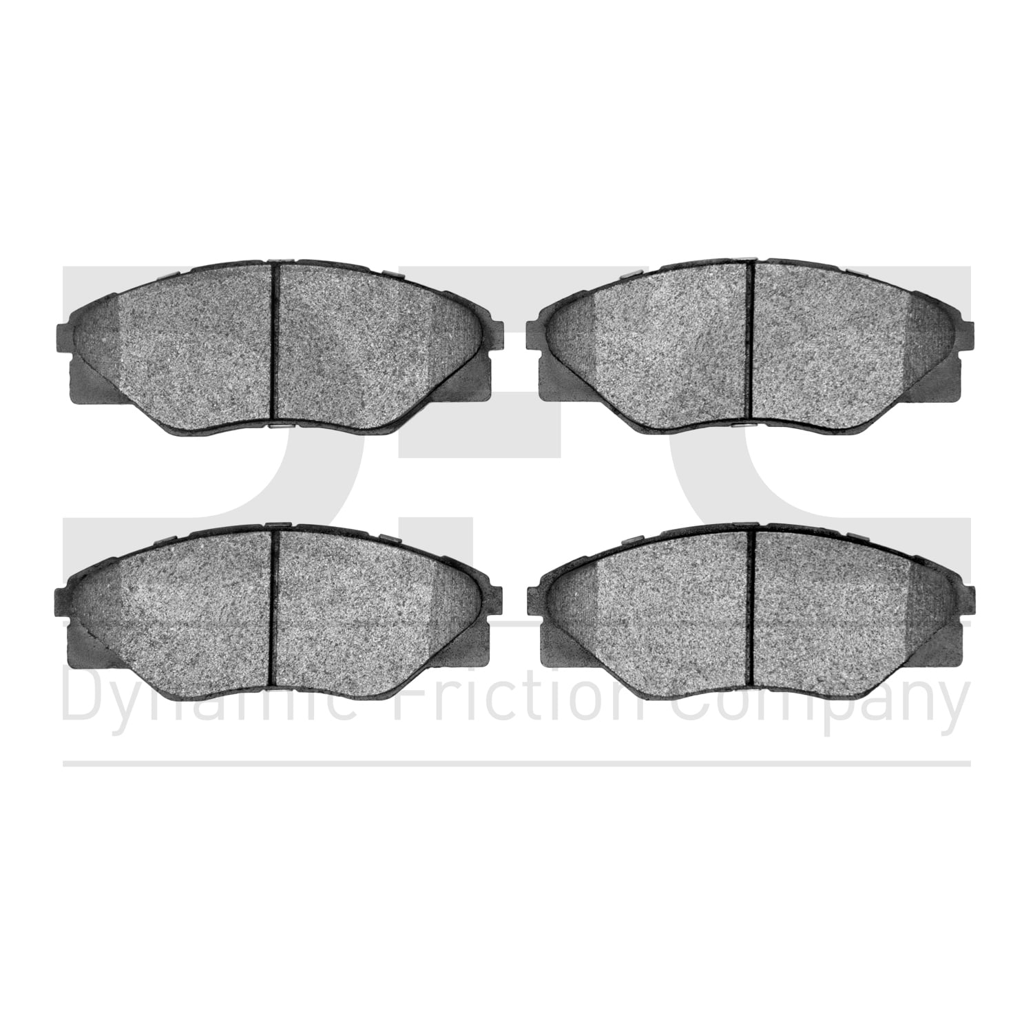 Dynamic Friction Company 3000 Semi-Metallic Brake Pads 1311-1523-00-Front Set Compatible For 2013-2015 TOYOTA HI-LUX For 2013-2015 Toyota Hilux
