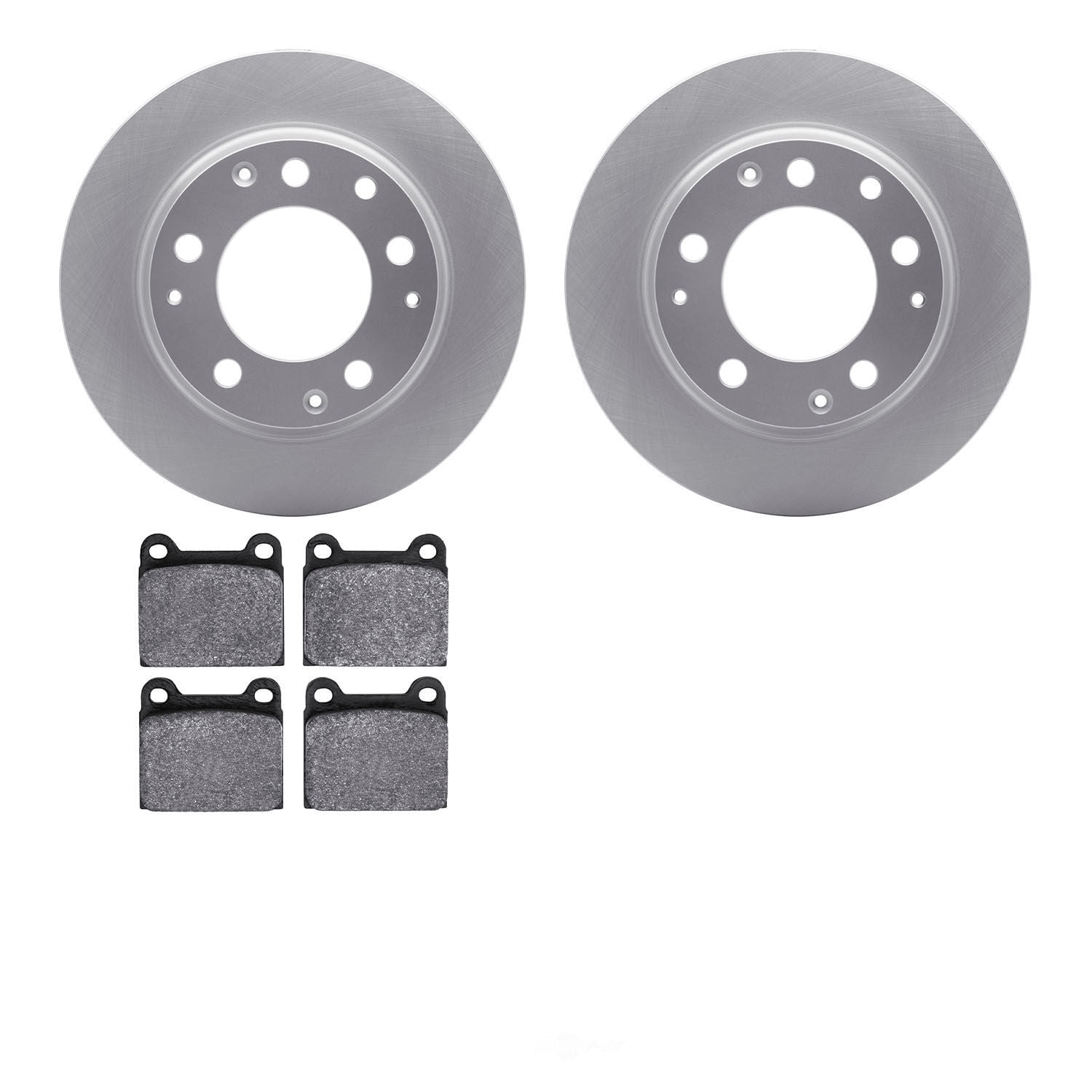 Dynamic Friction Company 4502-02028 DFC GEOSPEC Rotors with 5000 Advanced Brake Pads