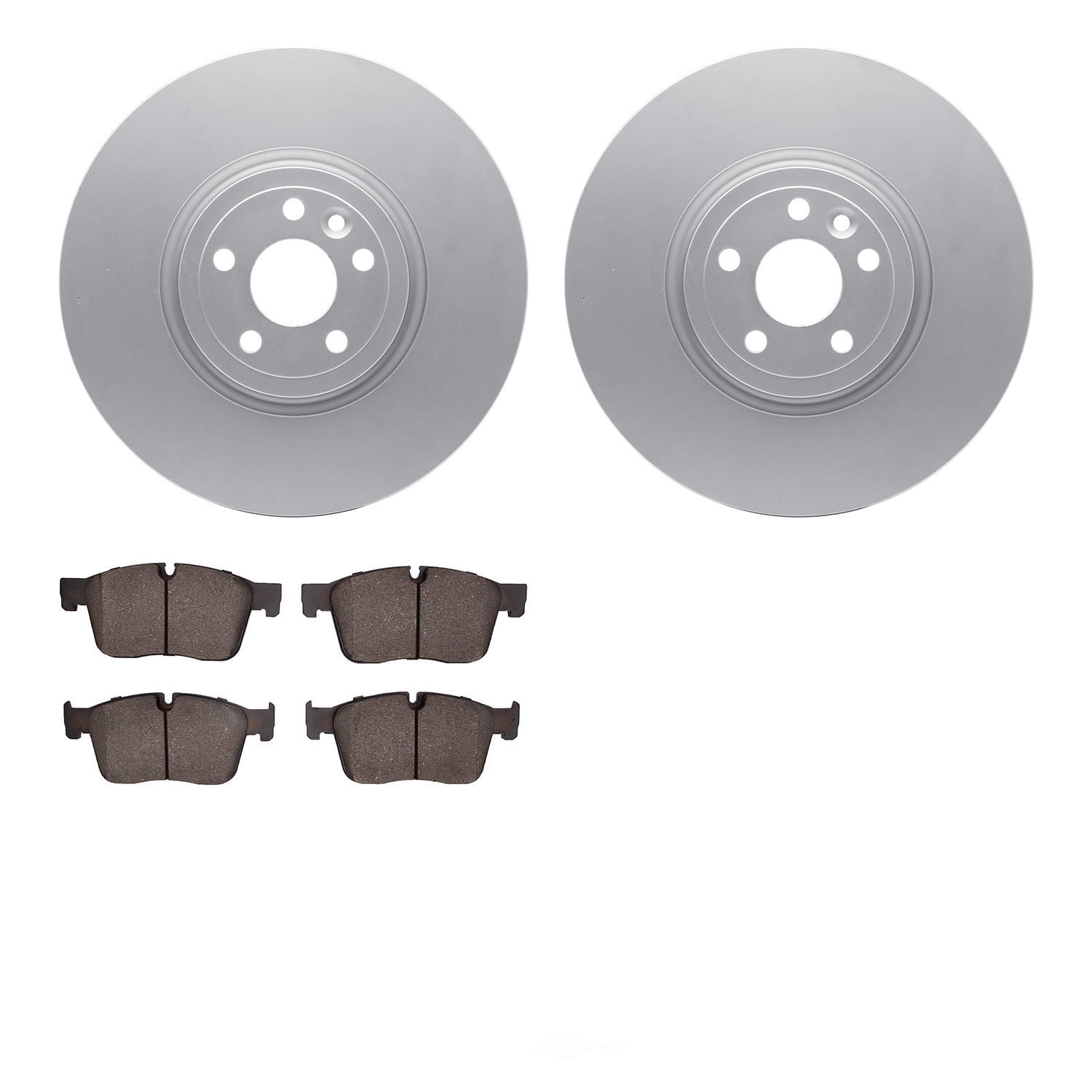 Dynamic Friction Company 4502-20061 DFC GEOSPEC Rotors with 5000 Advanced Brake Pads
