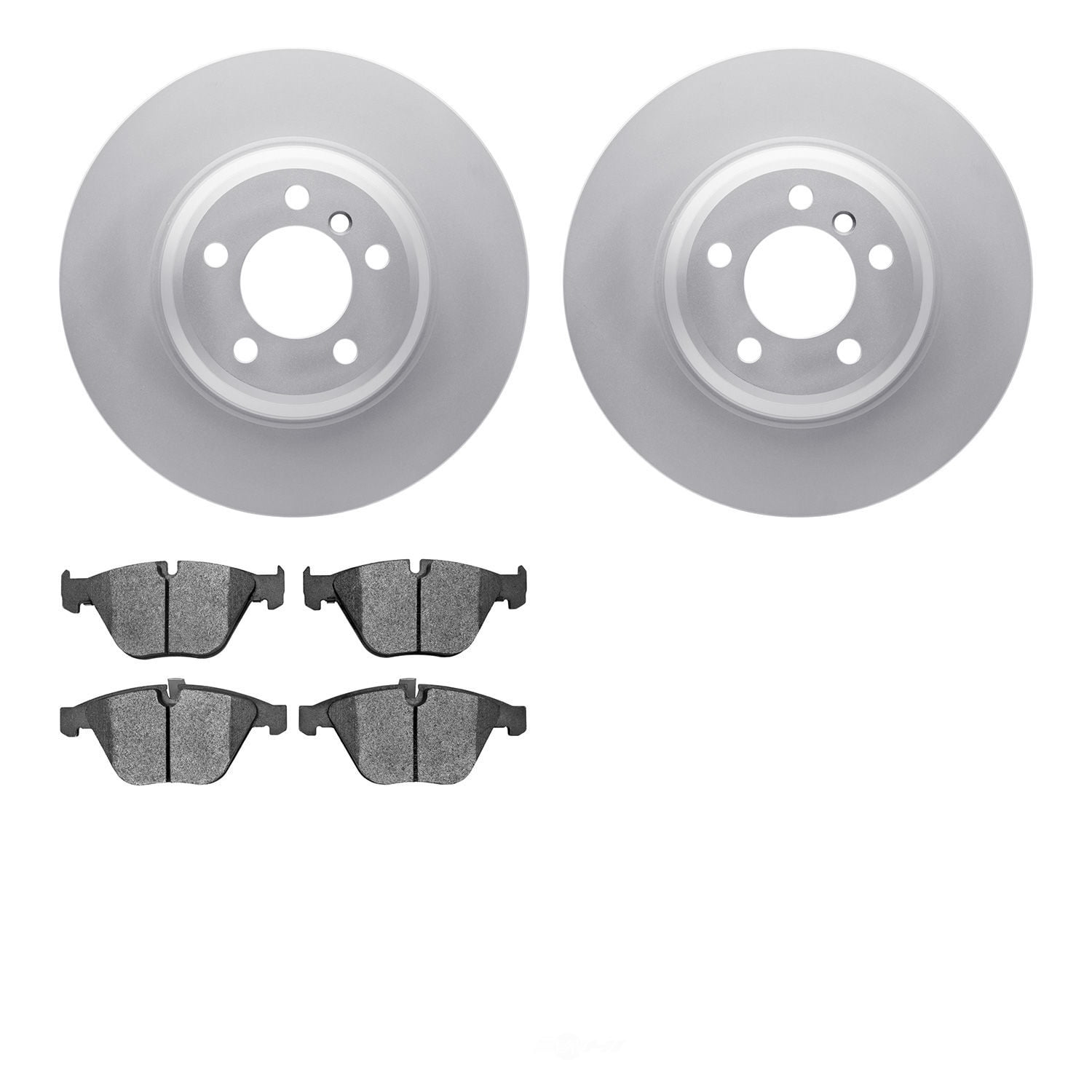 Dynamic Friction Company 4502-31170 DFC GEOSPEC Rotors with 5000 Advanced Brake Pads